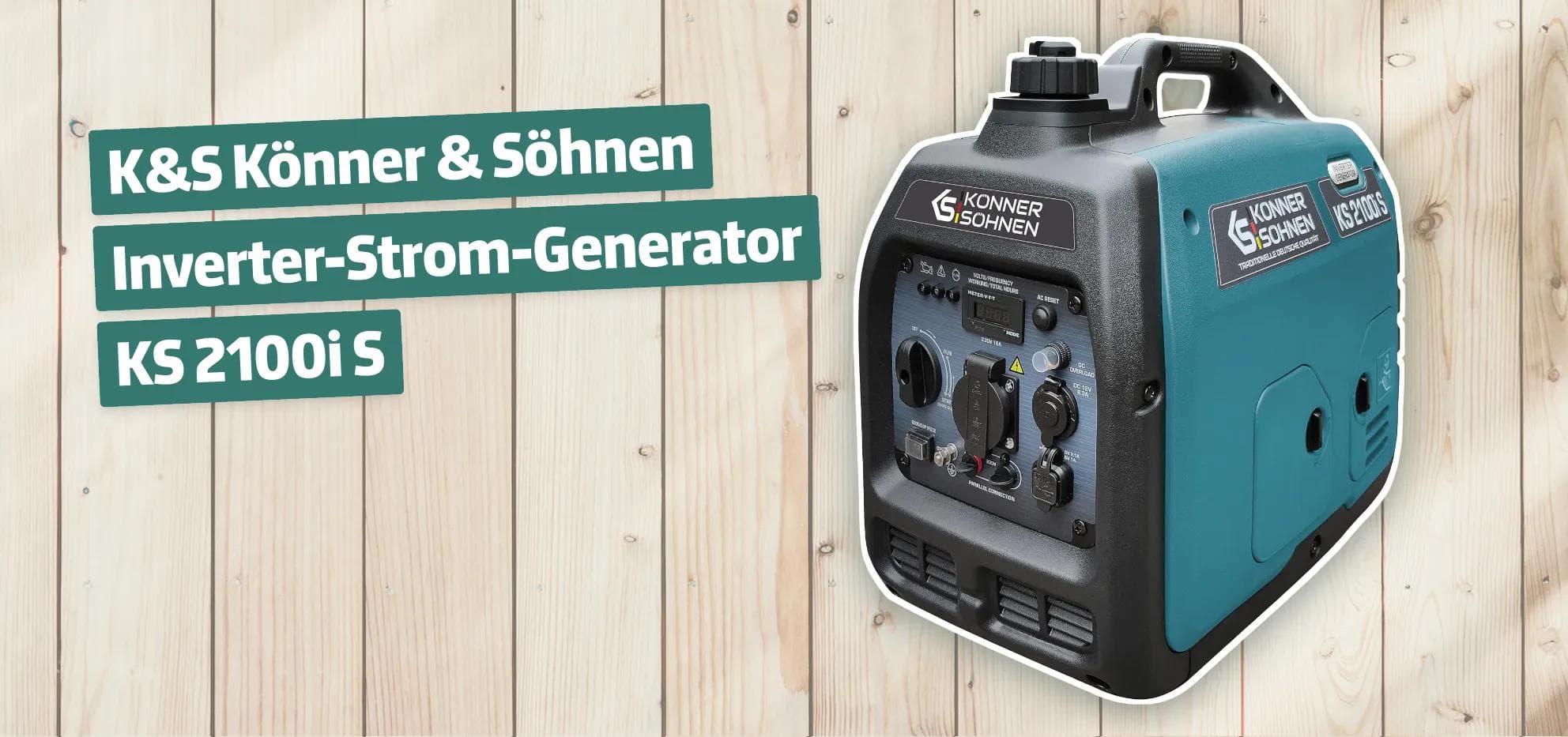 Könner & Söhnen Inverter-Generator KS 2100i S