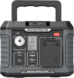 Balderia Power Cube 300W Tragbare Powerstation 231Wh