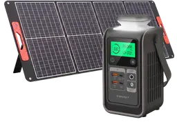 Swarey Powerstation S200 mit 100W Solarpanel