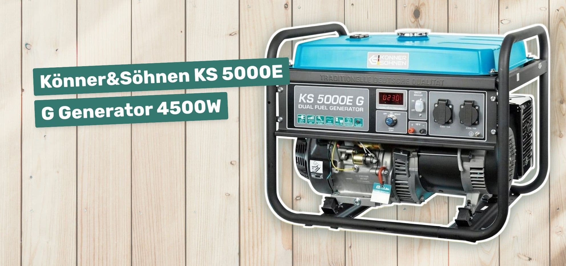 Könner&Söhnen KS 5000E G Generator 4500W