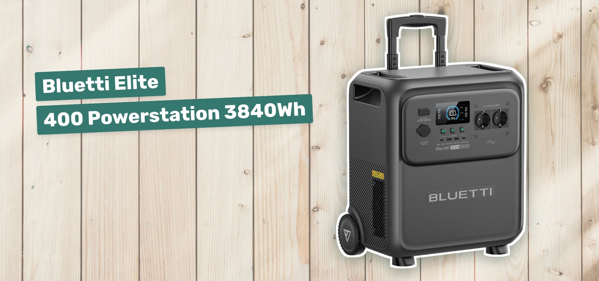 Bluetti Elite 400 Powerstation 3840Wh