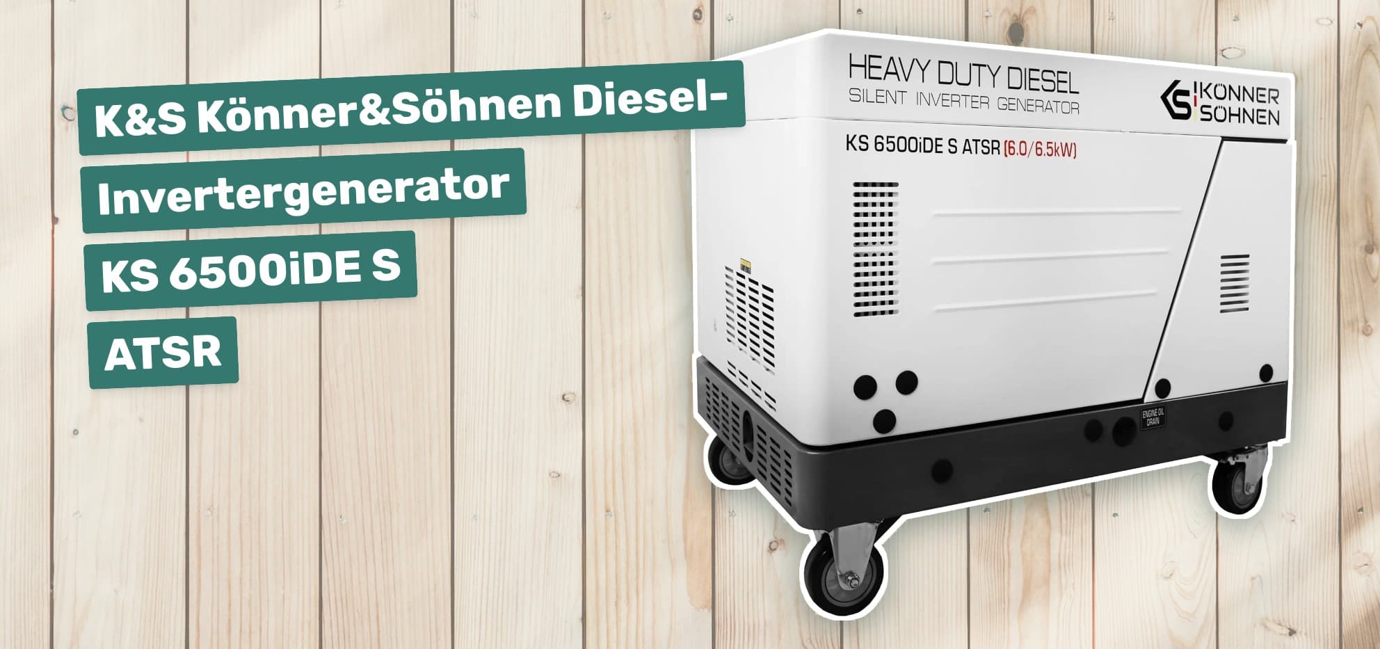 K&S Könner&Söhnen Diesel-Invertergenerator KS 6500iDE S ATSR