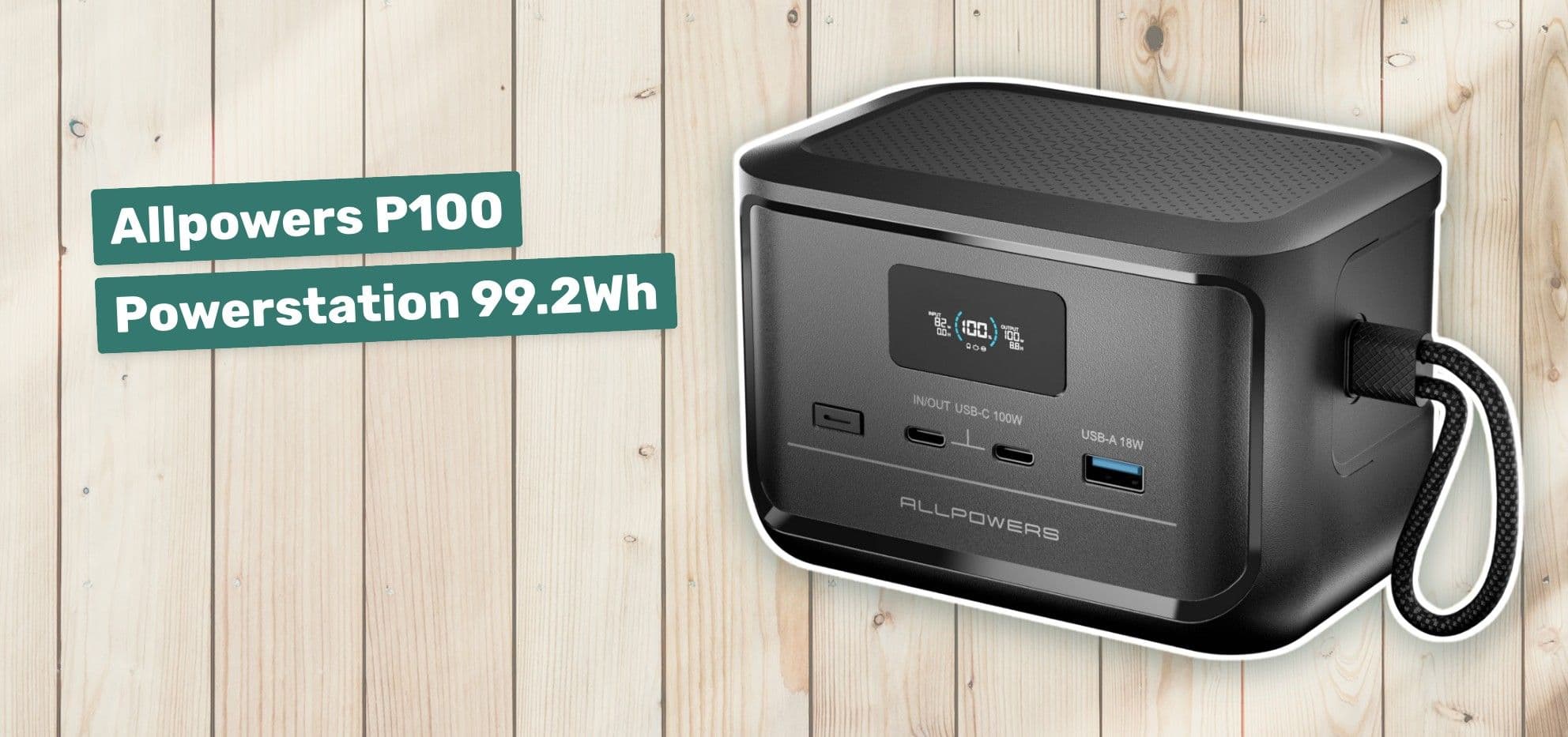 Allpowers P100 Powerstation 99.2Wh