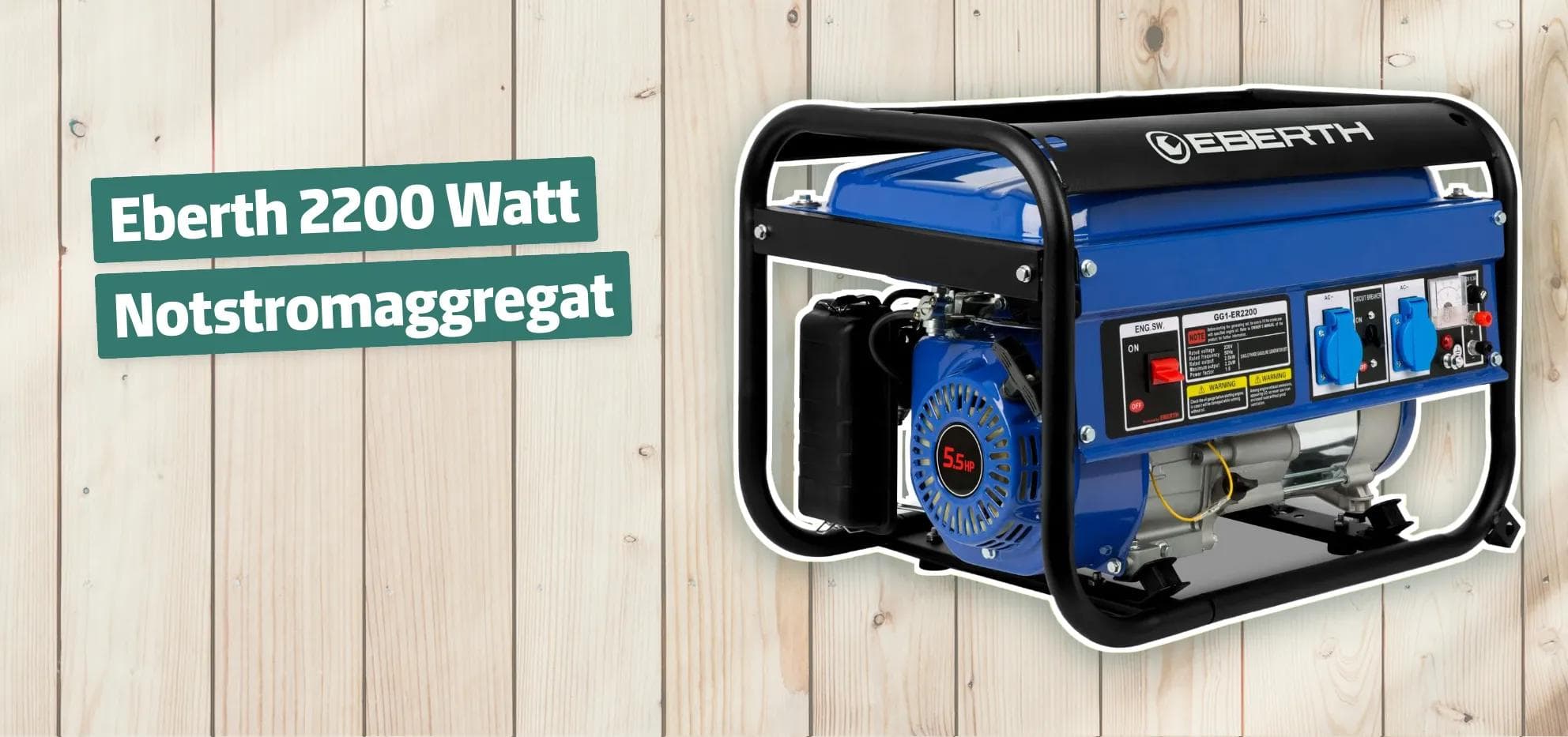 Eberth 2200 Watt Notstromaggregat