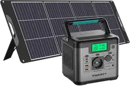 Swarey S550 Powerstation 555Wh mit 200W Solarpanel