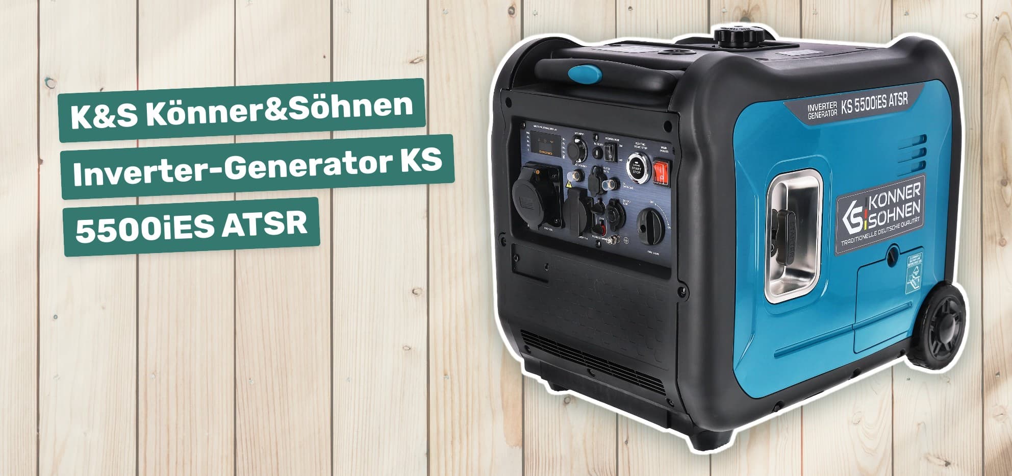 K&S Könner&Söhnen Inverter-Generator KS 5500iES ATSR