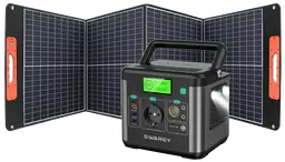 Swarey Powerstation S160 mit 100W Solarpanel
