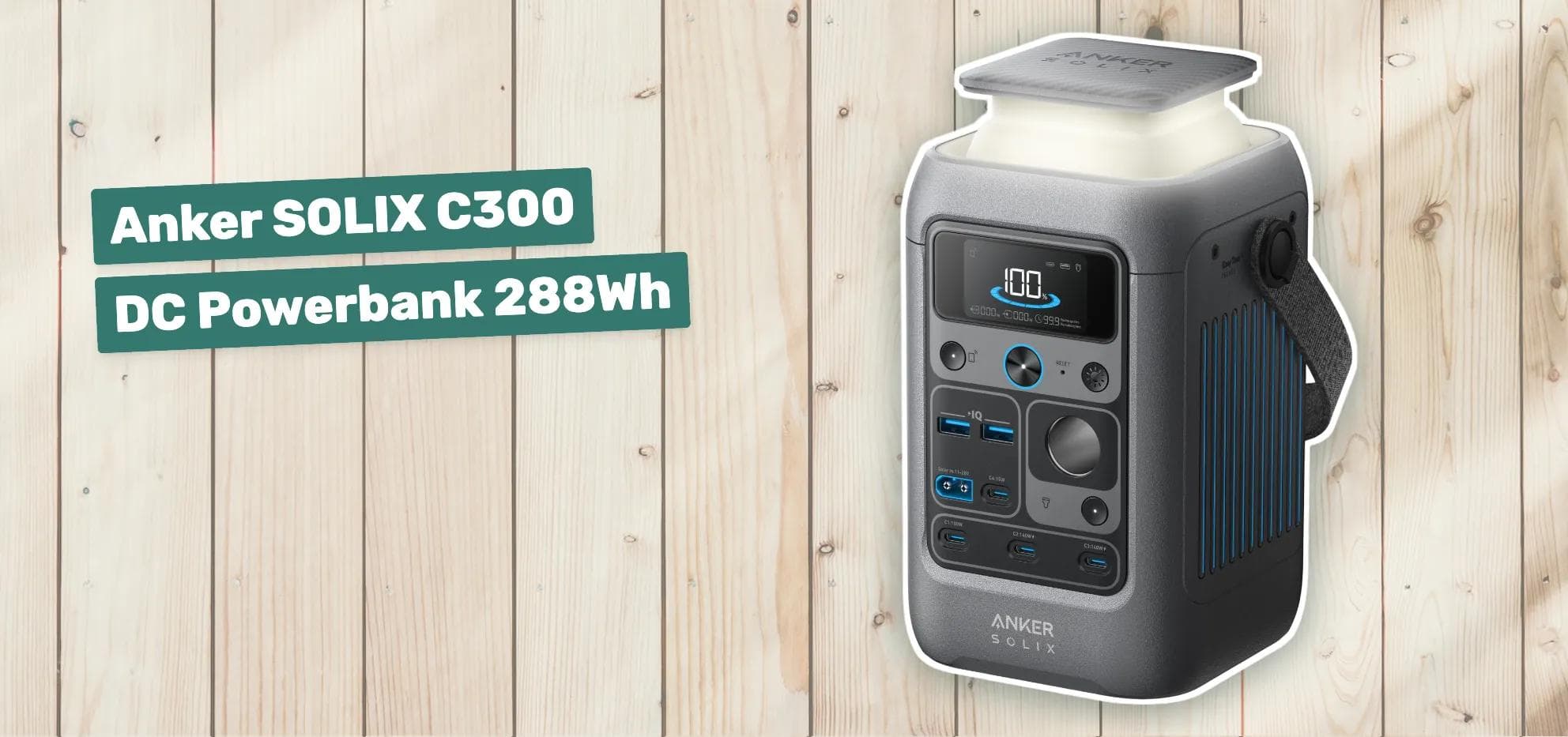 Anker SOLIX C300 DC Powerbank 288Wh