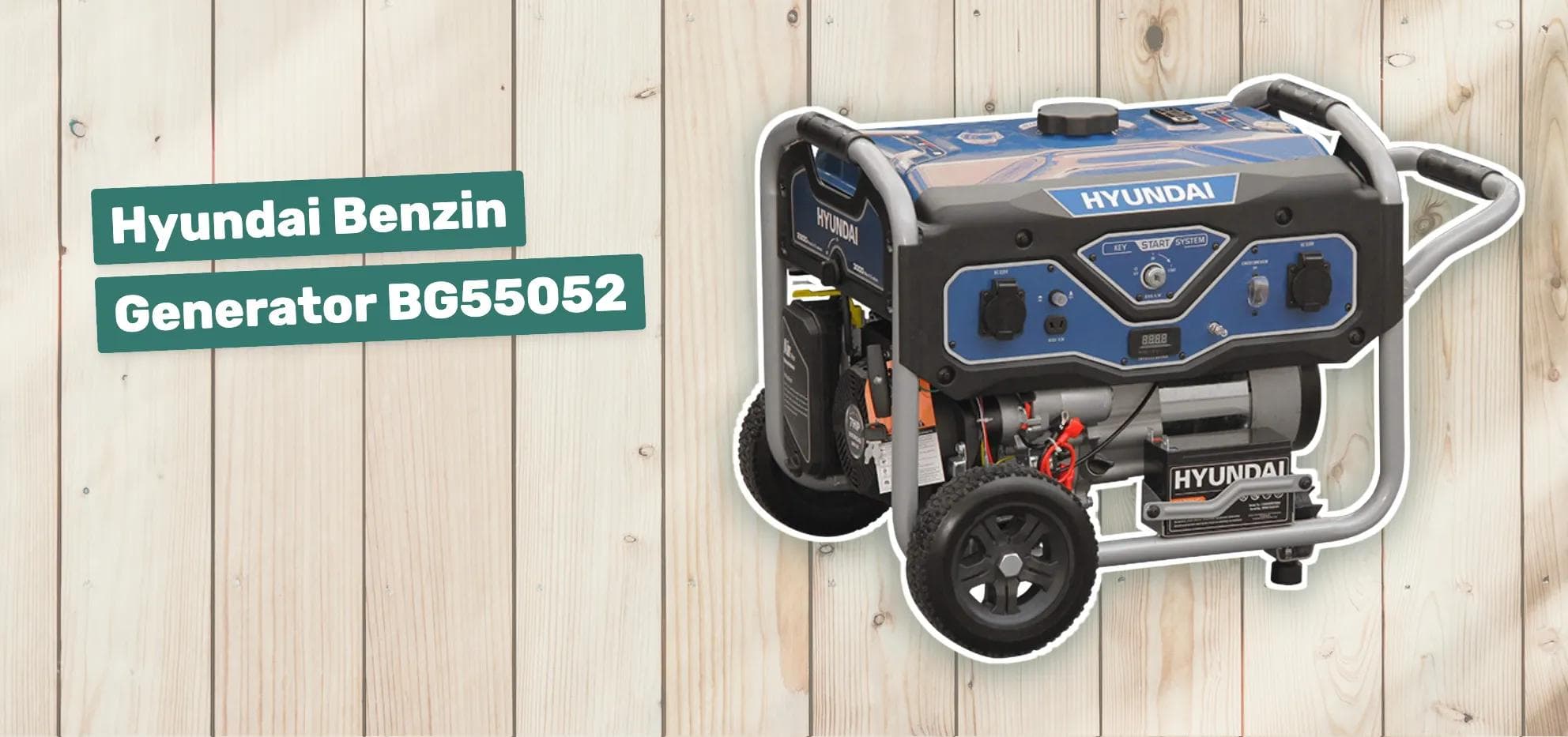 Hyundai Benzin Generator BG55052
