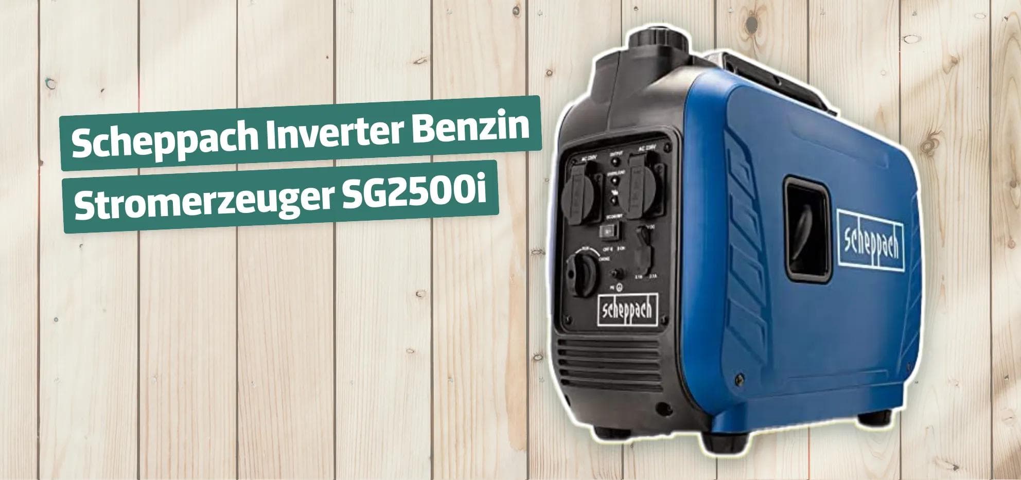 Scheppach Inverter Benzin Stromerzeuger SG2500i