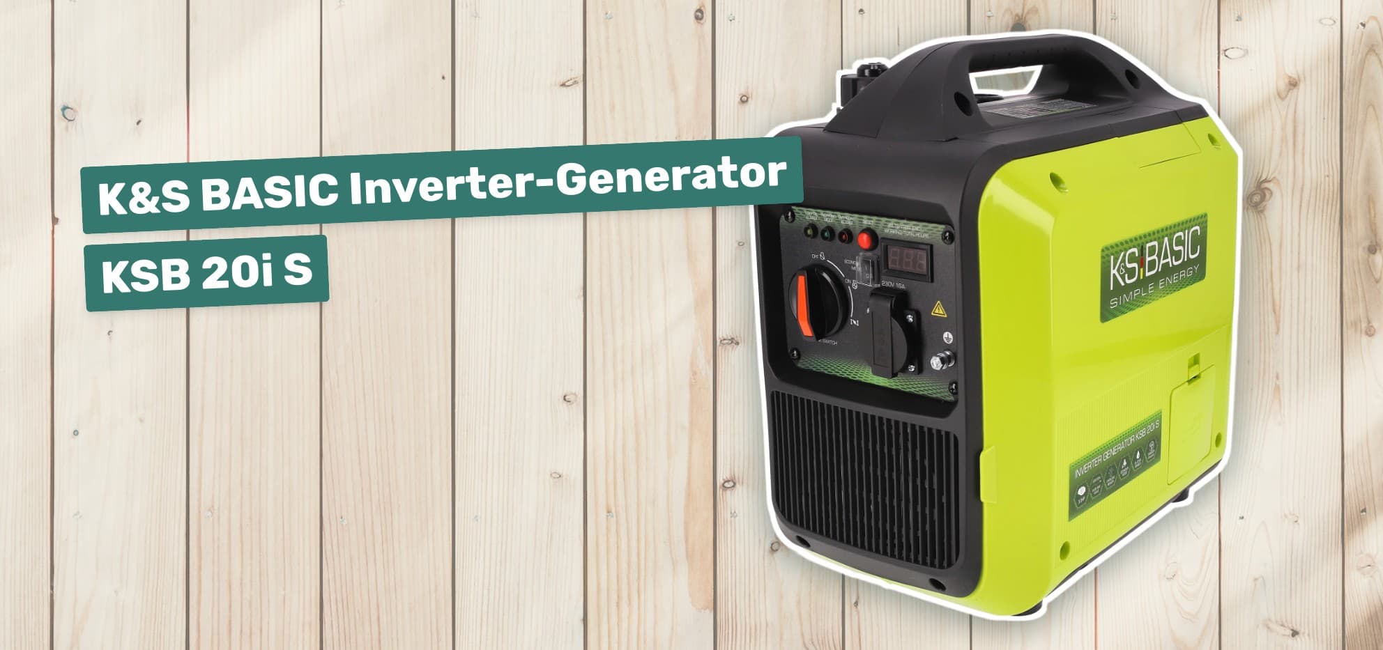 K&S BASIC Inverter-Generator KSB 20i S