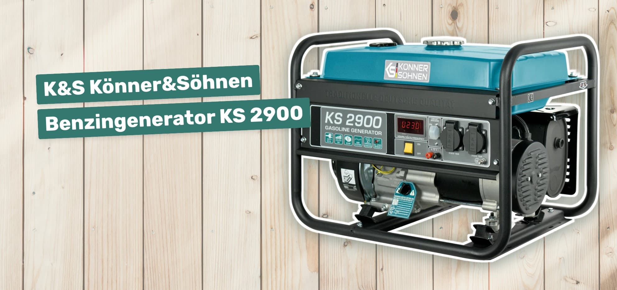 K&S Könner&Söhnen Benzingenerator KS 2900