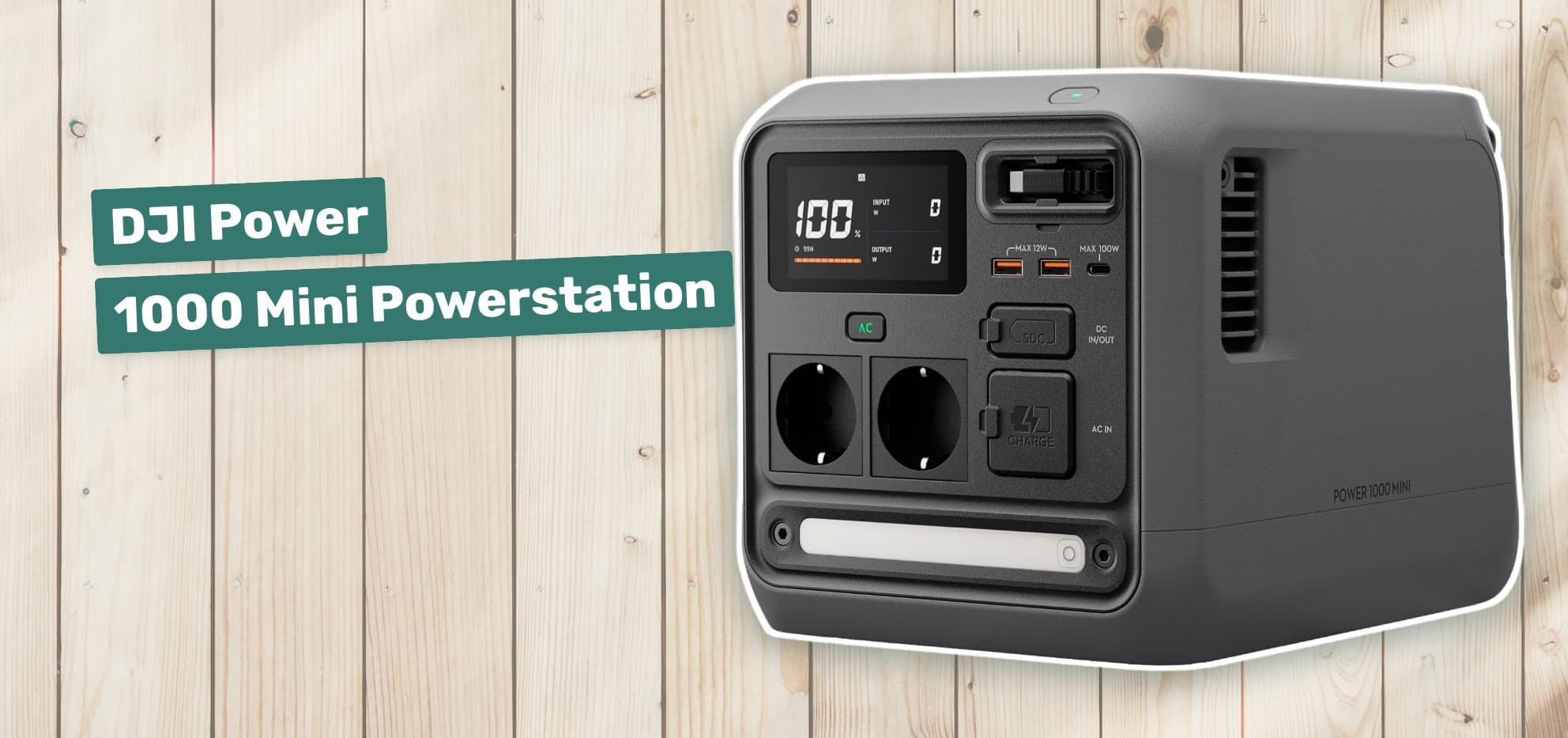 DJI Power 1000 Mini Powerstation