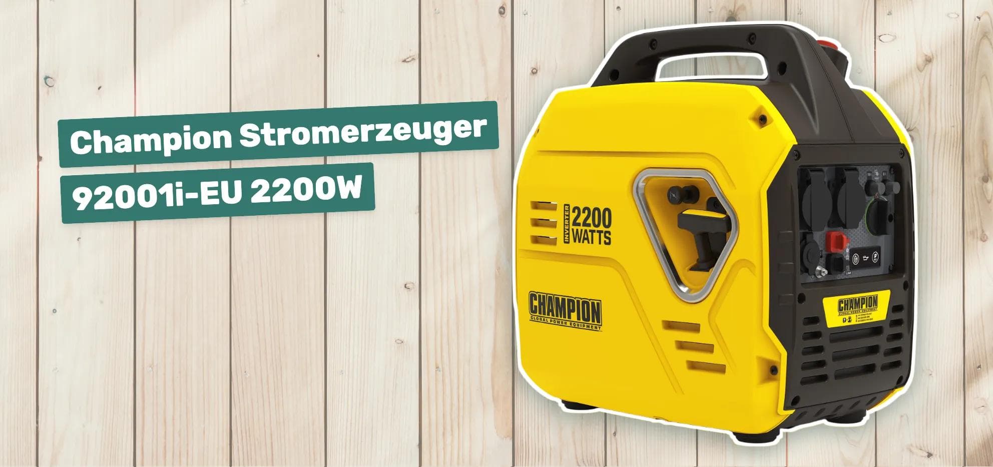 Champion Stromerzeuger 92001i-EU 2200W