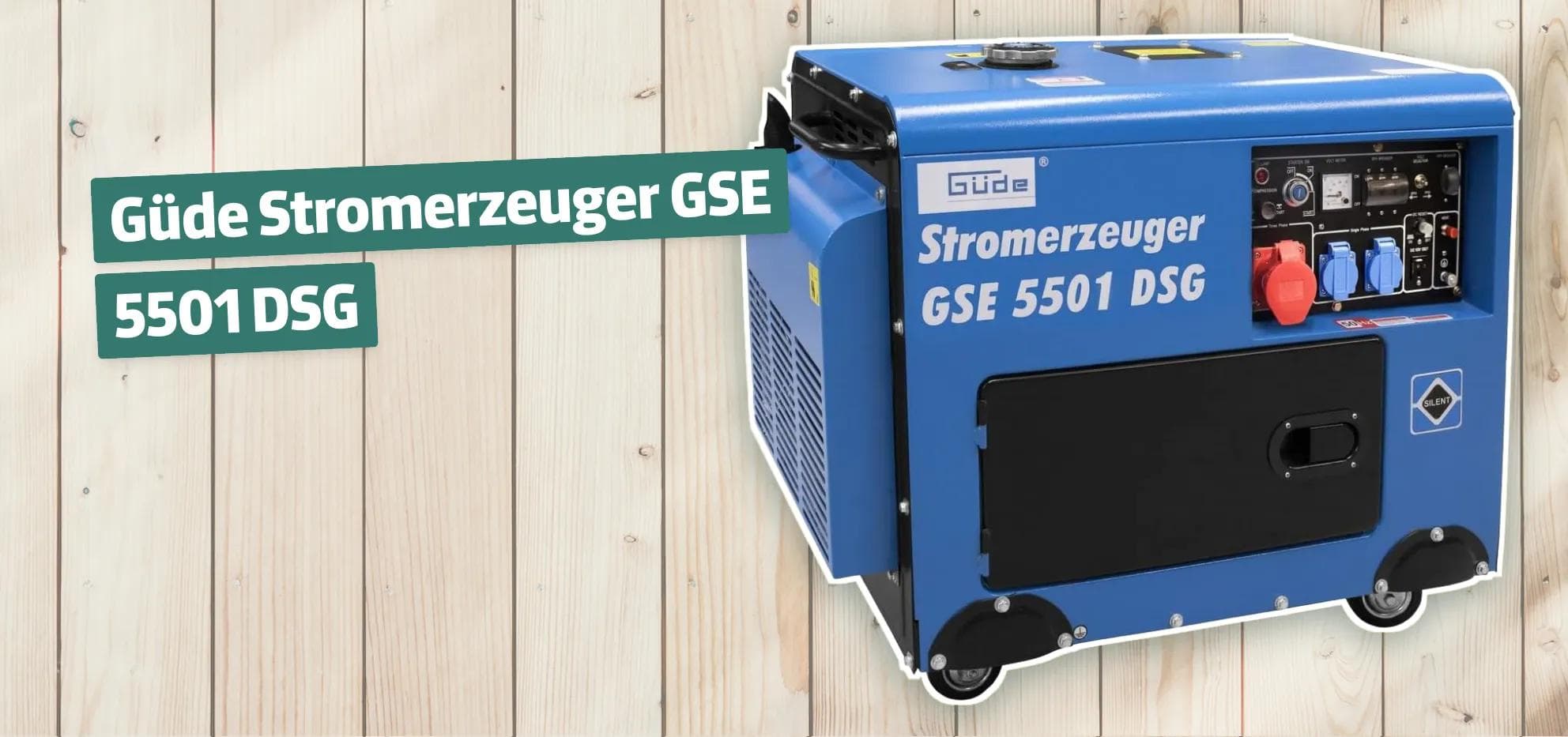 Güde Stromerzeuger GSE 5501 DSG