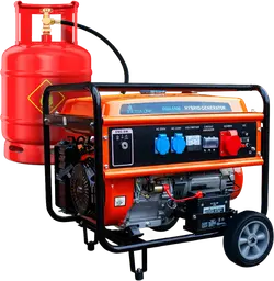 Extralink EGH-5500 Stromerzeuger Benzin Gas
