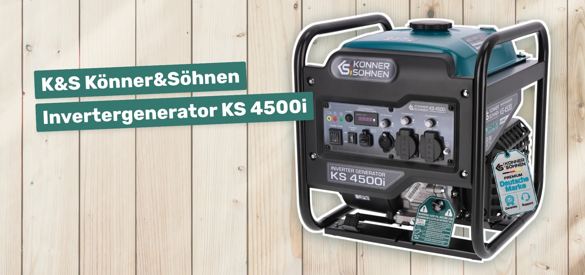 K&S Könner&Söhnen Invertergenerator KS 4500i