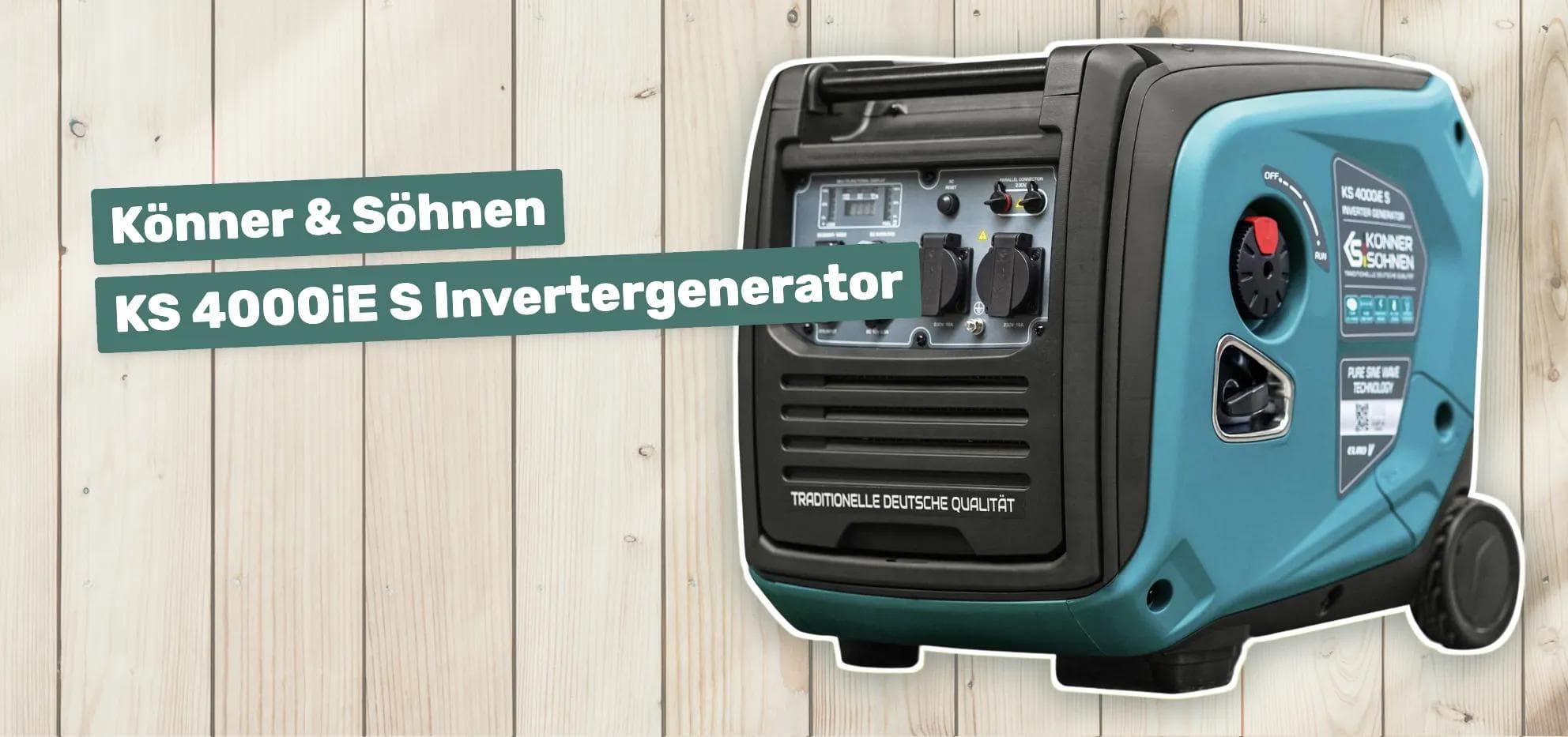 Könner & Söhnen KS 4000iE S Invertergenerator