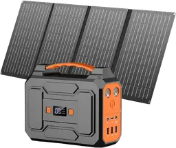 Powkey Powerstation 99Wh mit 40W Solarpanel