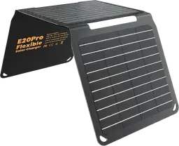 FlexSolar Faltbares Solarladegerät SPD-E20pro-DE 20W