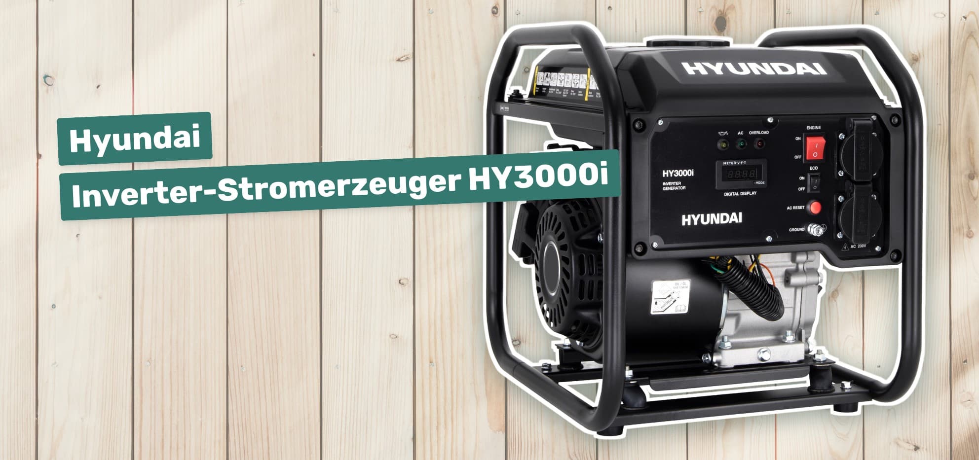 Hyundai Inverter-Stromerzeuger HY3000i