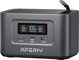Aferiy Tragbare Powerstation LiFePO4 99,2Wh