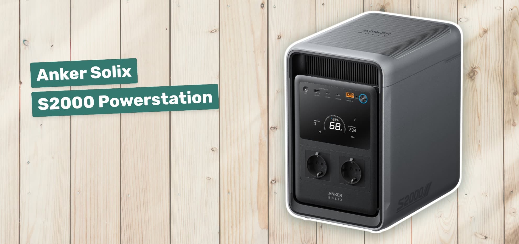 Anker Solix S2000 Powerstation