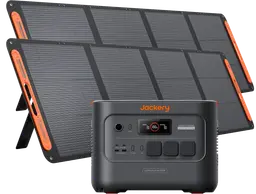Jackery Explorer 3000 v2 Powerstation mit 2×200W Solarpanels