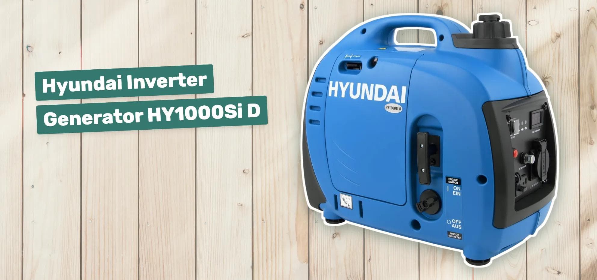 Hyundai Inverter Generator HY1000Si D