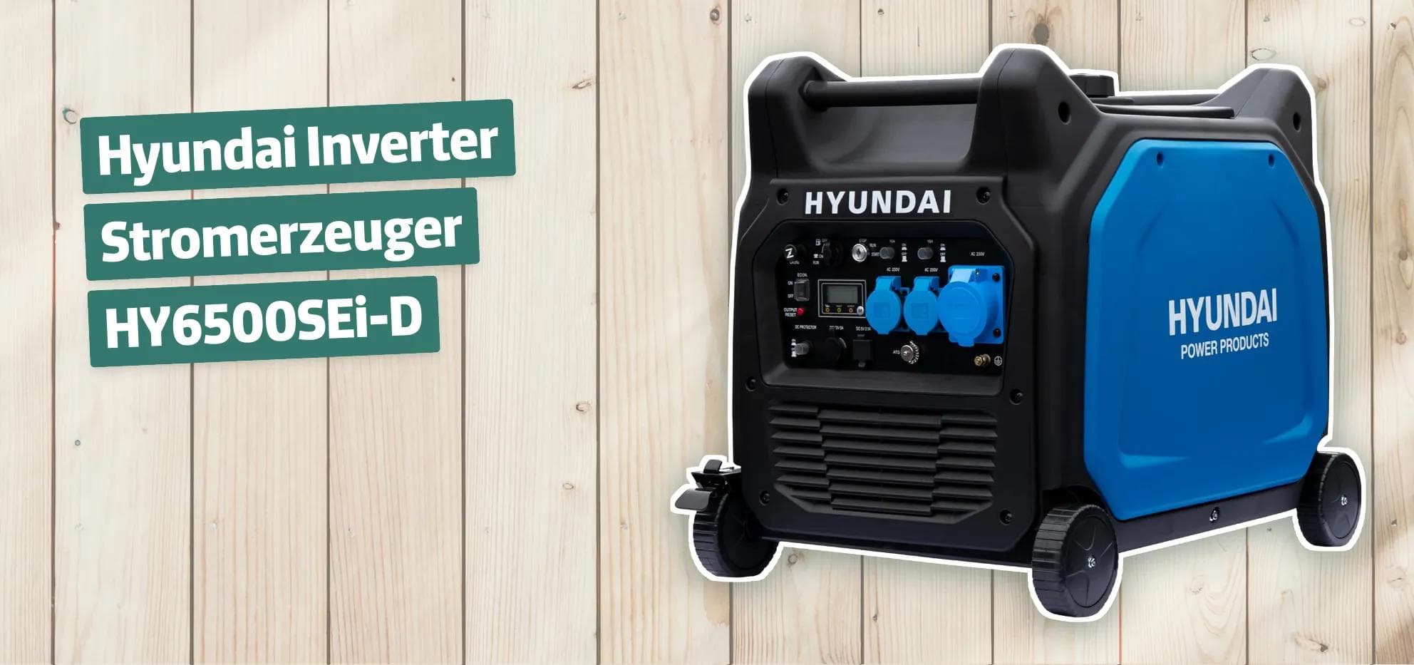 Hyundai Inverter Stromerzeuger HY6500SEi D