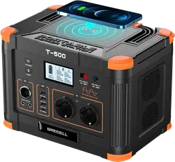 Grecell Tragbare Powerstation 500W 519Wh