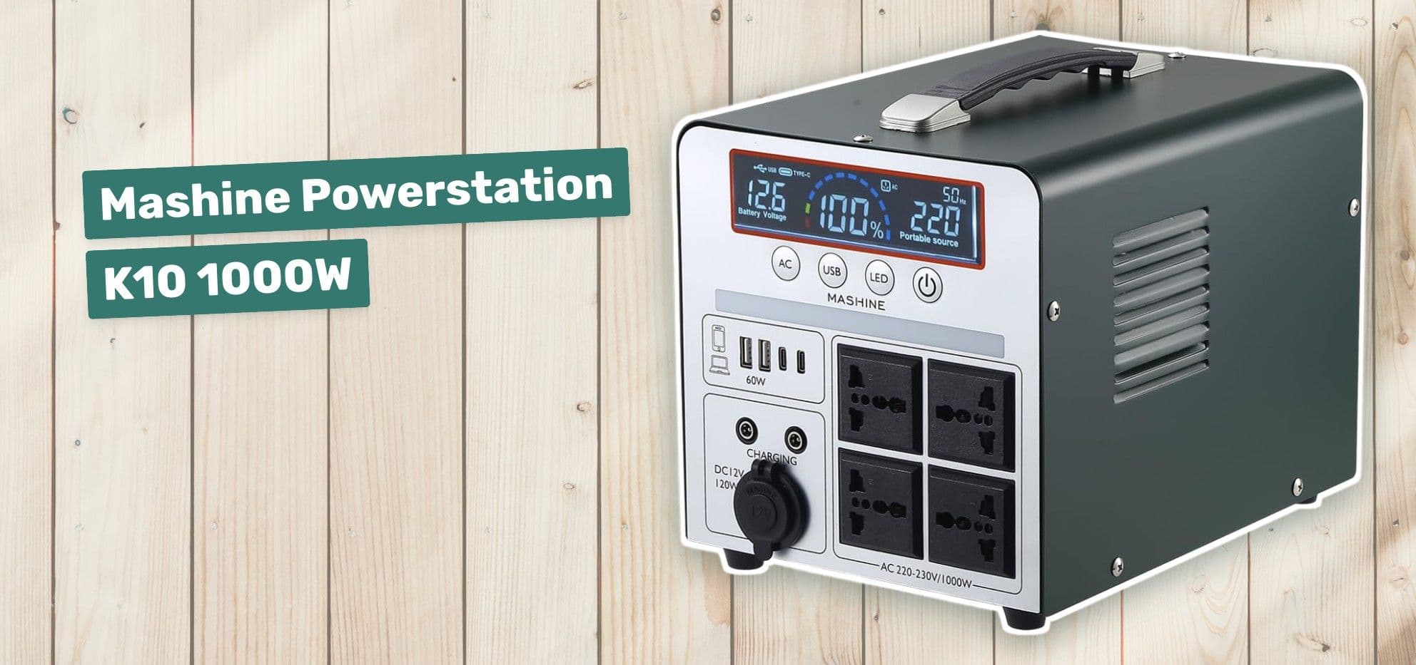 Mashine Powerstation K10 1000W