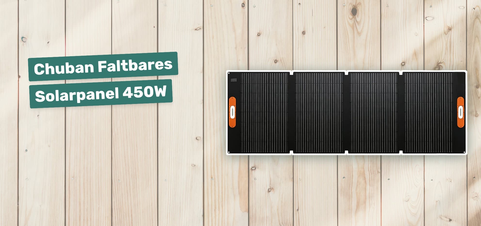 Chuban Faltbares Solarpanel 450W