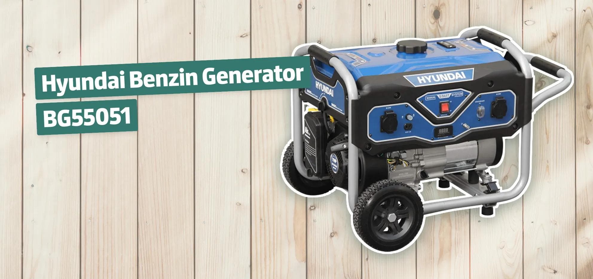 Hyundai Benzin Generator BG55051