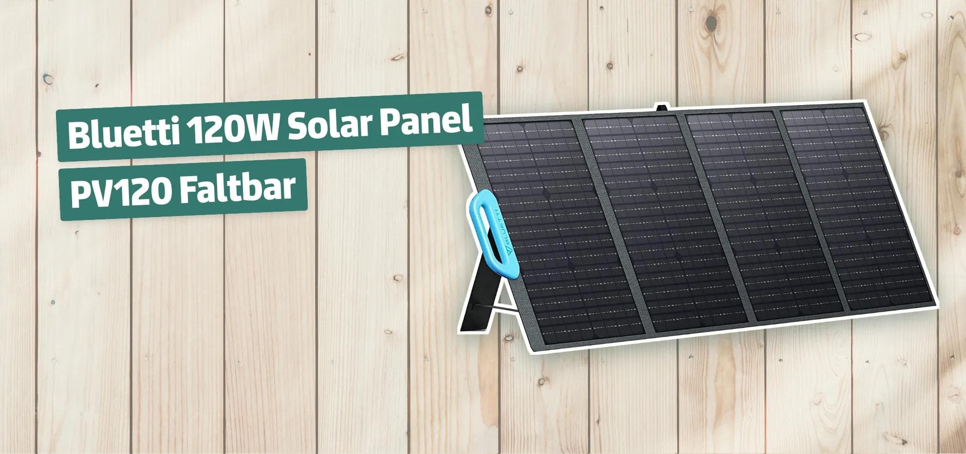 Bluetti 120W Solar Panel PV120 Faltbar