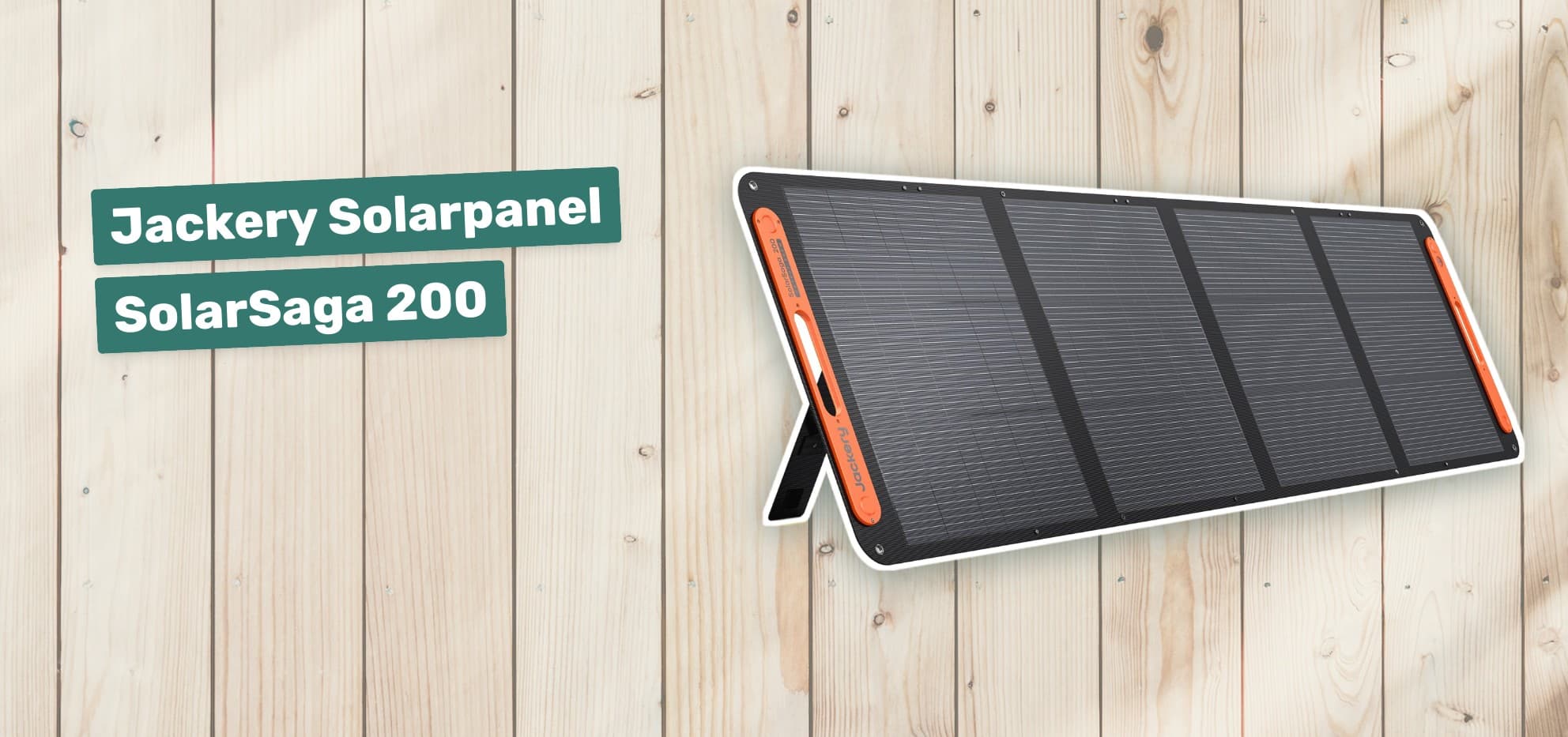 Jackery Solarpanel SolarSaga 200