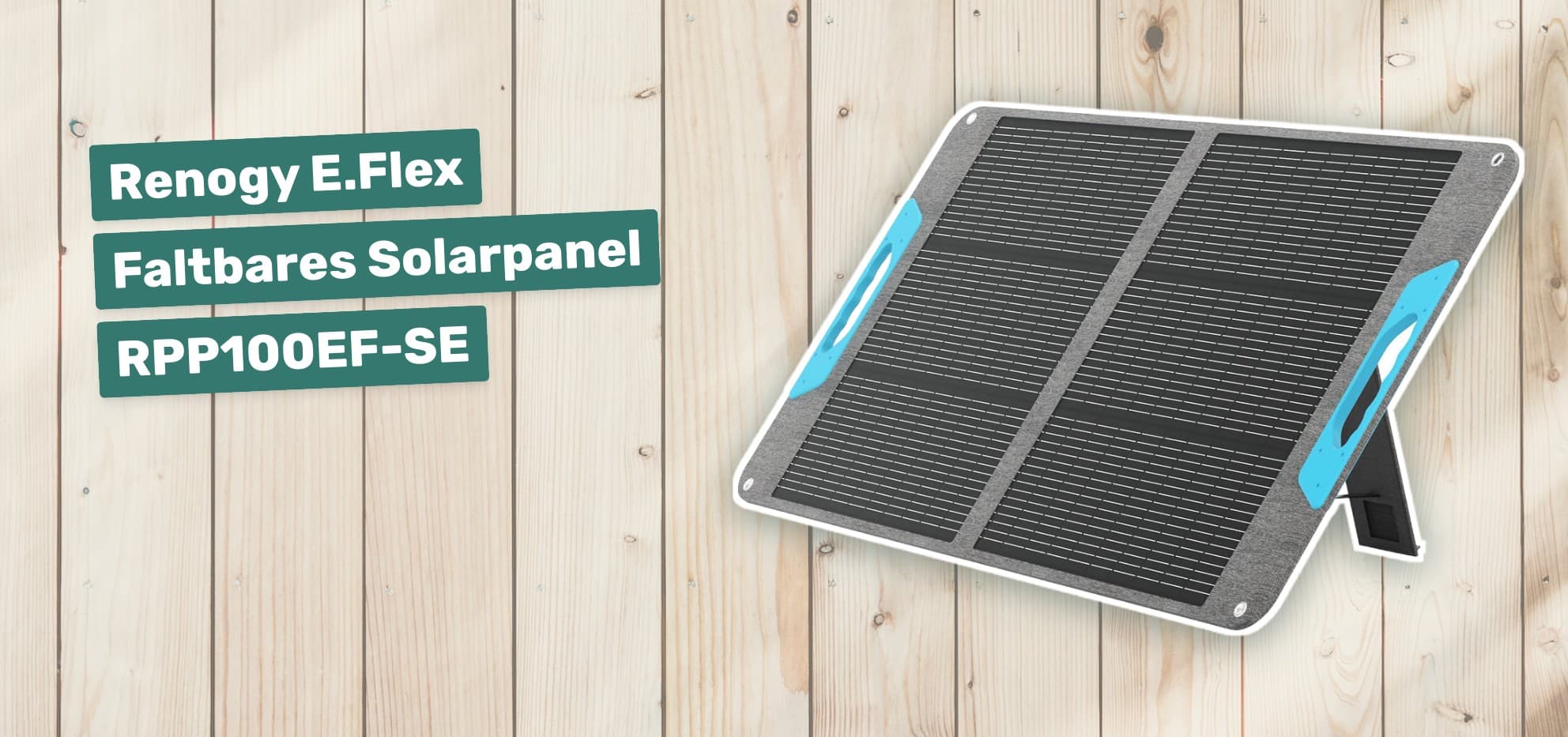 Renogy E.Flex Faltbares Solarpanel RPP100EF-SE