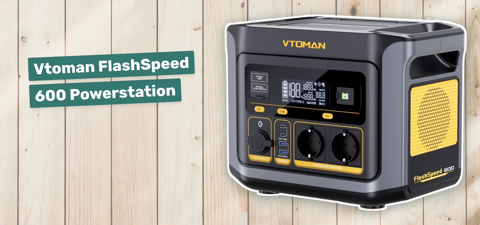 Vtoman FlashSpeed 600 Powerstation
