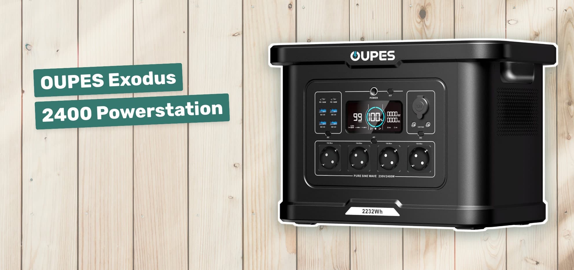 OUPES Exodus 2400 Powerstation