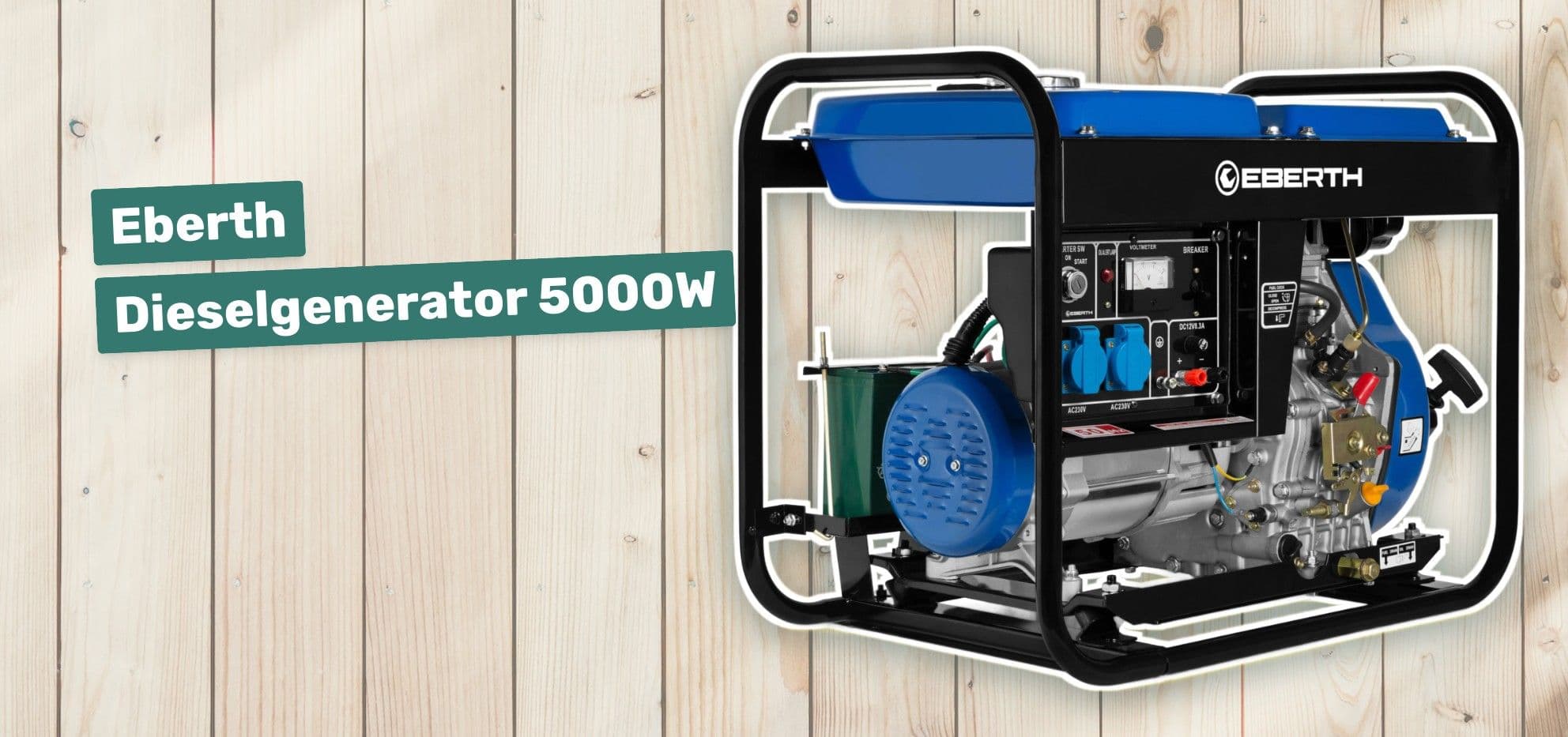 Eberth Dieselgenerator 5000W