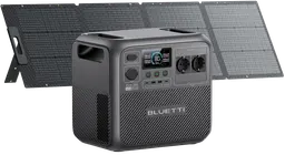 Bluetti Elite 200 V2 Powerstation mit 200W Solarpanel
