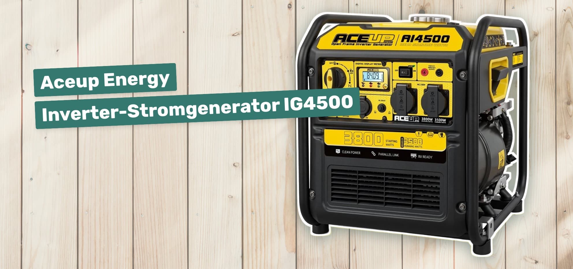 Aceup Energy Inverter-Stromgenerator IG4500