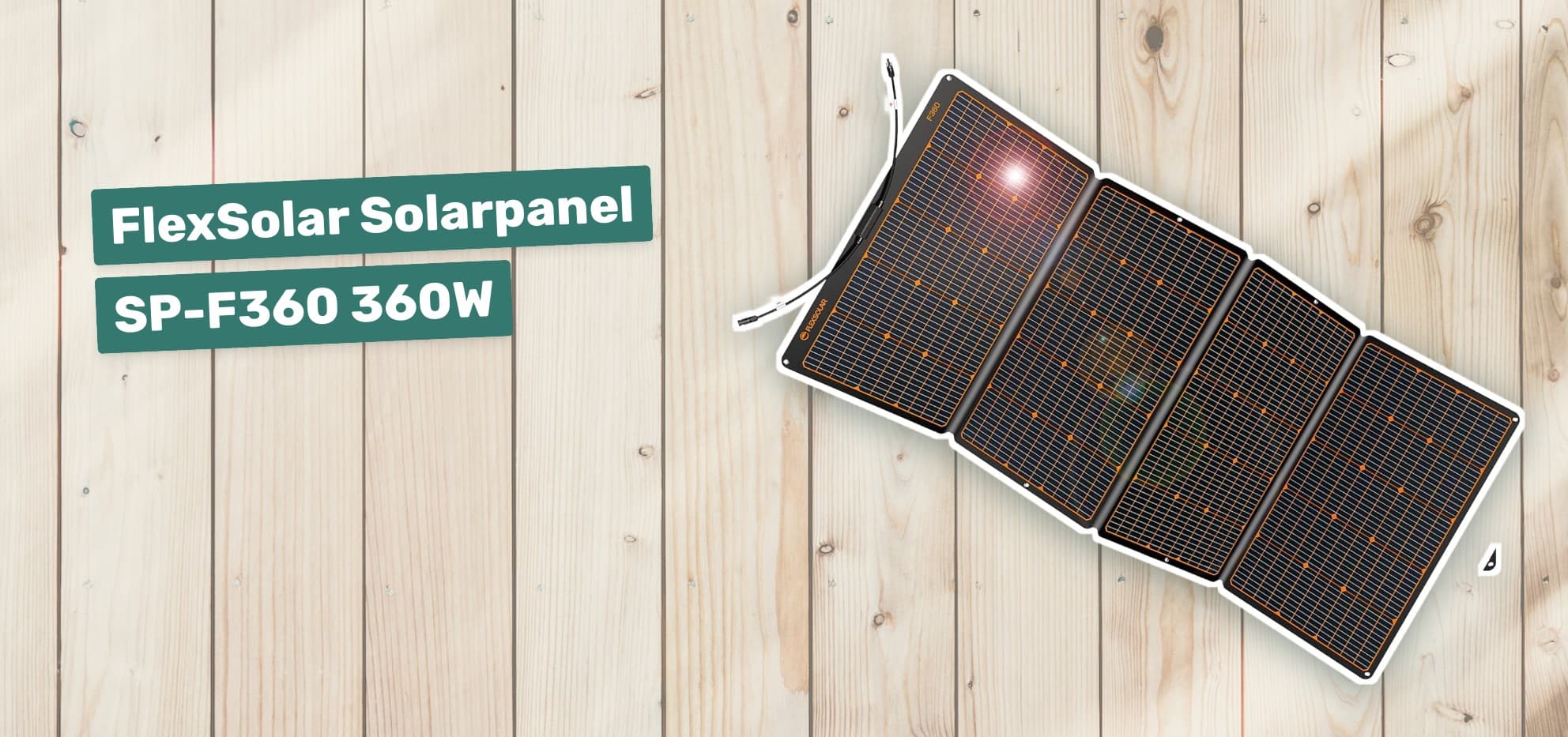 FlexSolar Solarpanel SP-F360 360W