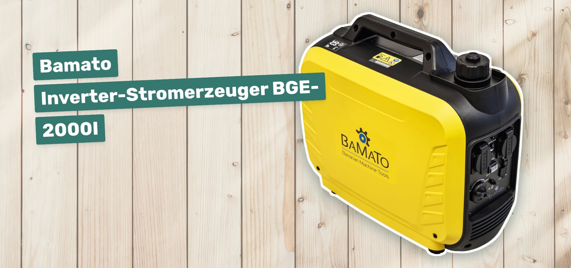 Bamato Inverter-Stromerzeuger BGE-2000I
