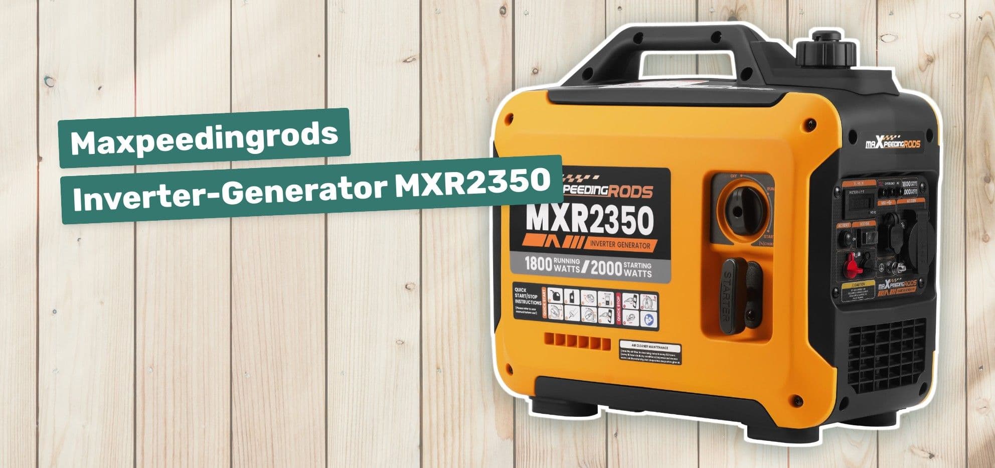 Maxpeedingrods Inverter-Generator MXR2350