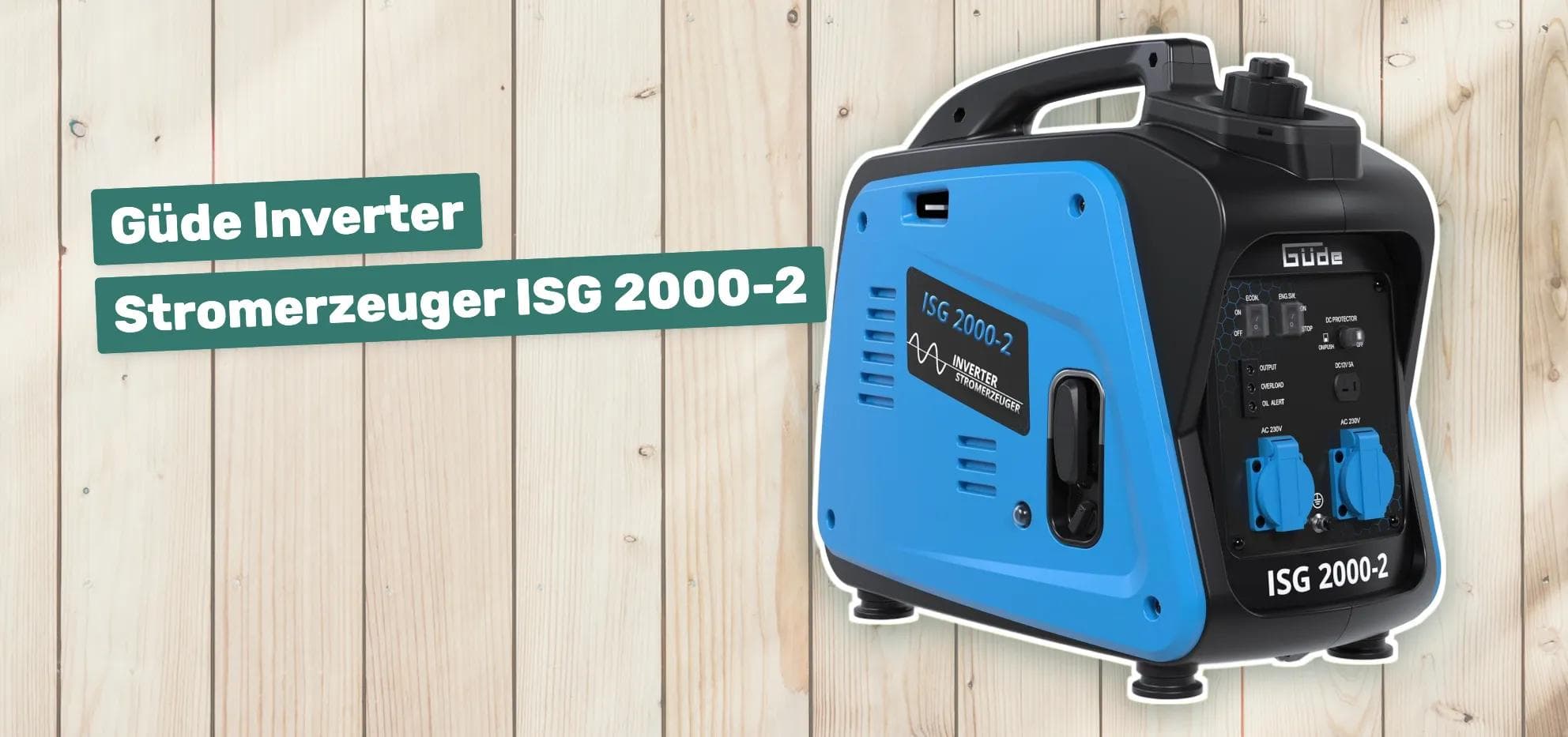 Güde Inverter Stromerzeuger ISG 2000-2