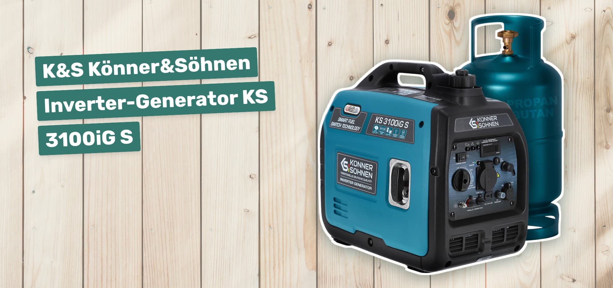K&S Könner&Söhnen Inverter-Generator KS 3100iG S