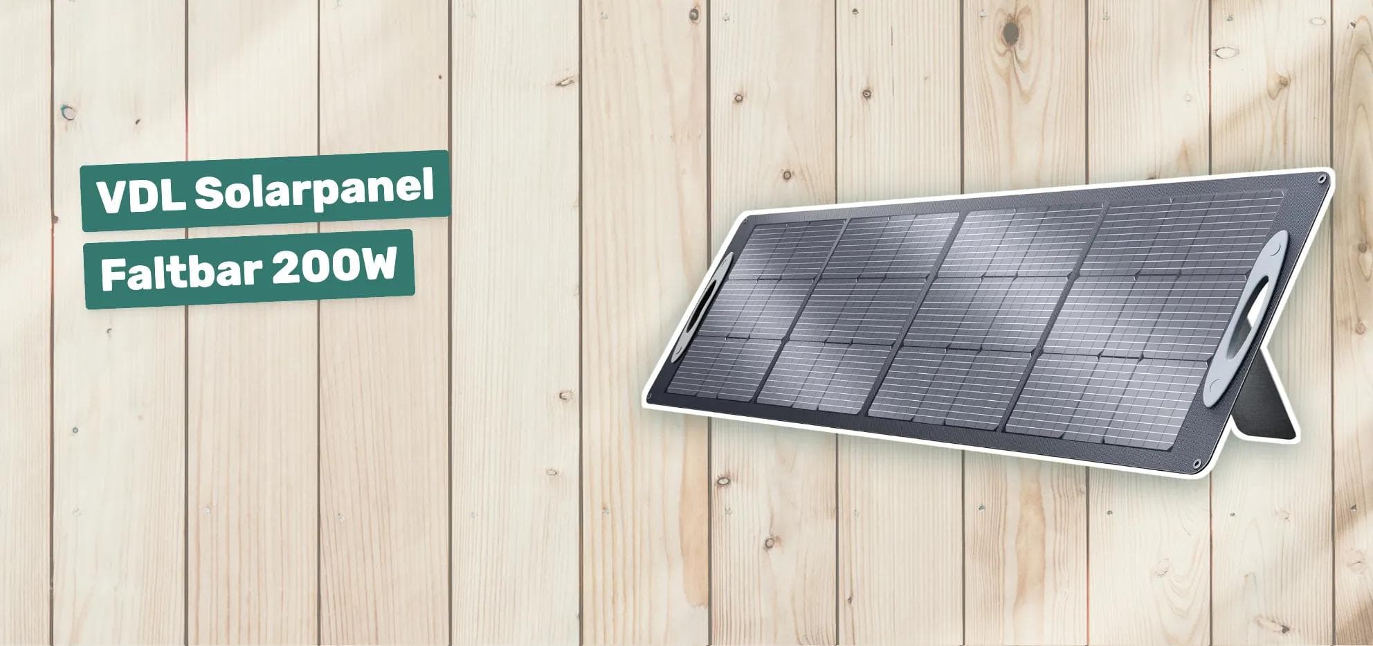 VDL Solarpanel Faltbar 200W